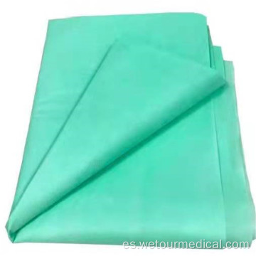 Ropa de protección médica Tela material de PVC no tejido